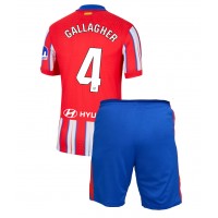 Camiseta Atletico Madrid Conor Gallagher #4 Primera Equipación Replica 2024-25 para niños mangas cortas (+ Pantalones cortos)